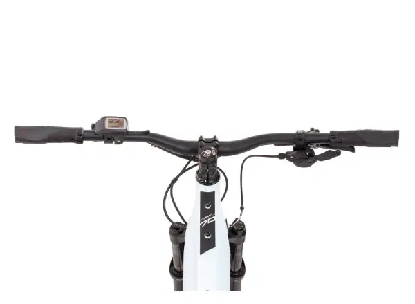 Rock Machine Torrent INT e70-29 Gloss White/Black horský e-bike s jednoduchým nástupom