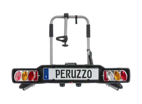 Peruzzo Parma nosič na ťažné zariadenie pre 2 bicykle Ash Grey