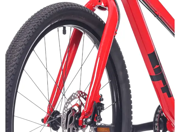 Rock Machine RIFF Tr 24 detský bicykel Gloss Fire Red