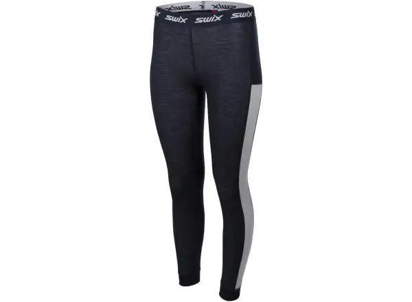 Swix Aspire wool dámske funkčné nohavice Grey/White