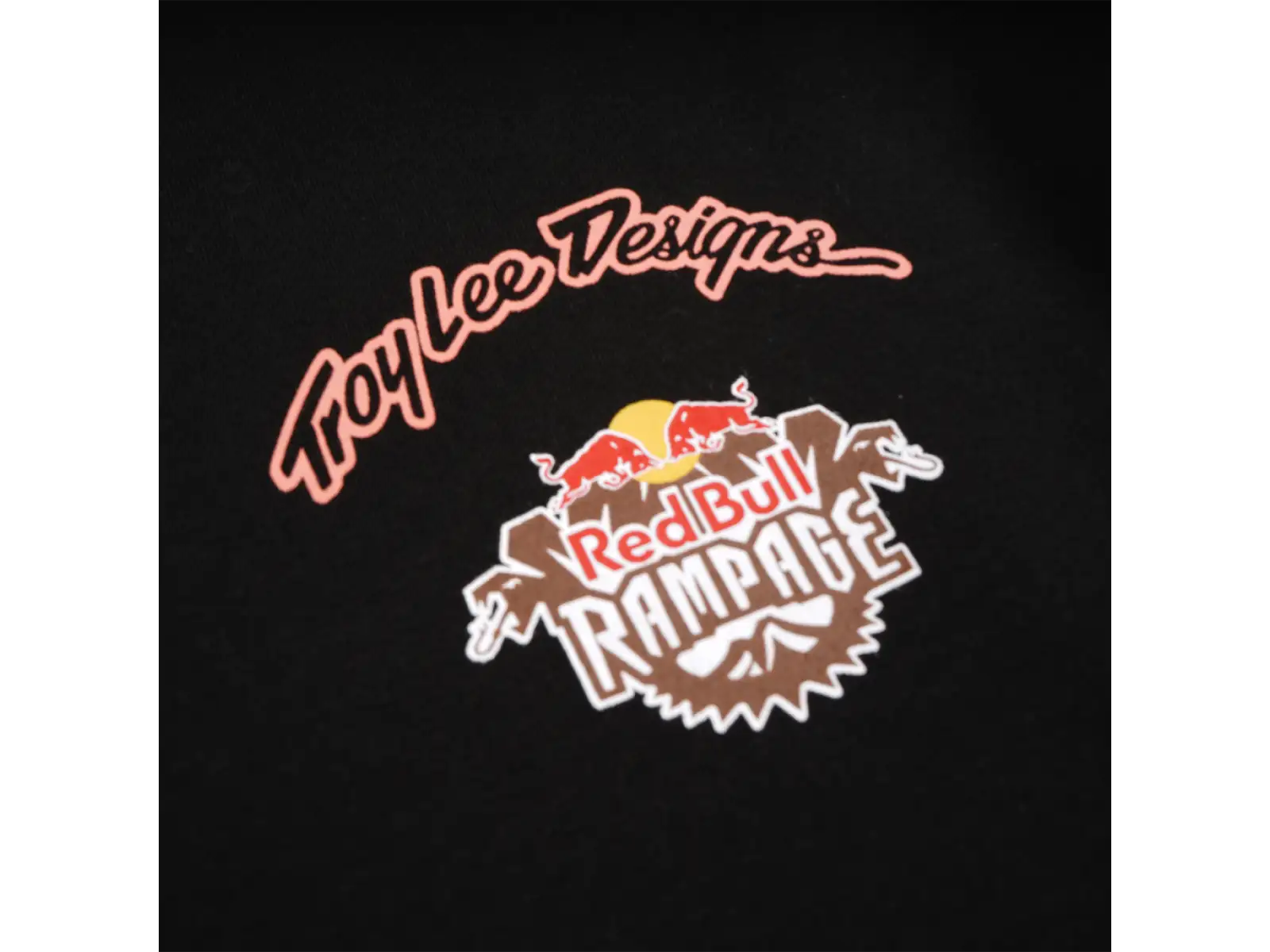 Troy Lee Designs x Red Bull Rampage Valley of Gods pánske tričko krátky rukáv Black