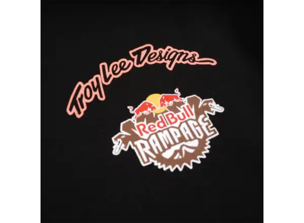 Troy Lee Designs x Red Bull Rampage Valley of Gods pánske tričko krátky rukáv Black