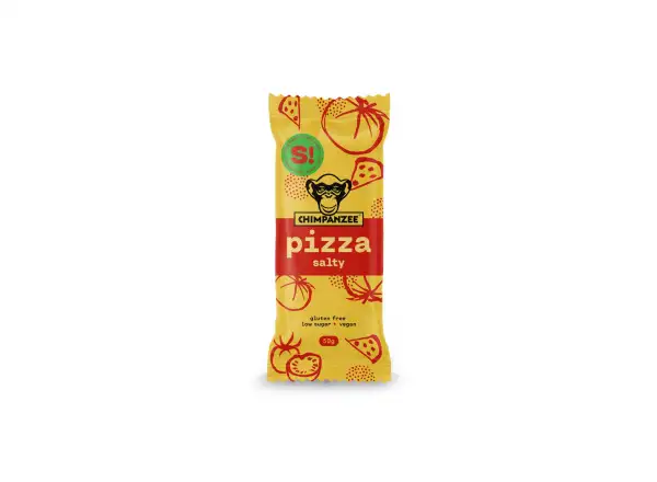 Chimpanzee Salty Bar energetická tyčinka Pizza 50 g