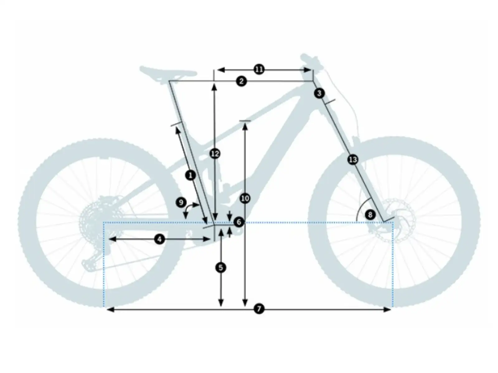 Horský bicykel Orbea Wild M20 Halo Silver/Tanzanite Carbon