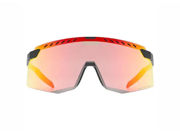 Uvex Pace Stage ColorVision okuliare Black Matt/Mirror Red