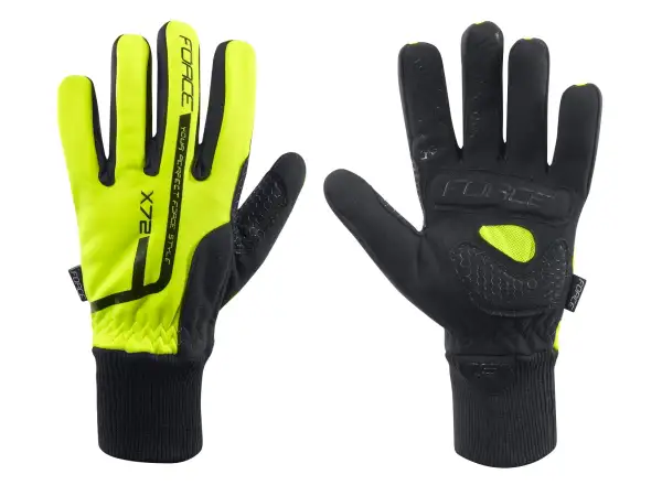 Force X72 zimné rukavice Fluo