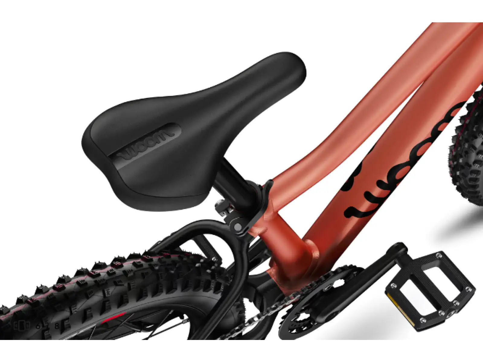 Woom 4 OFF detský bicykel 20" Copper