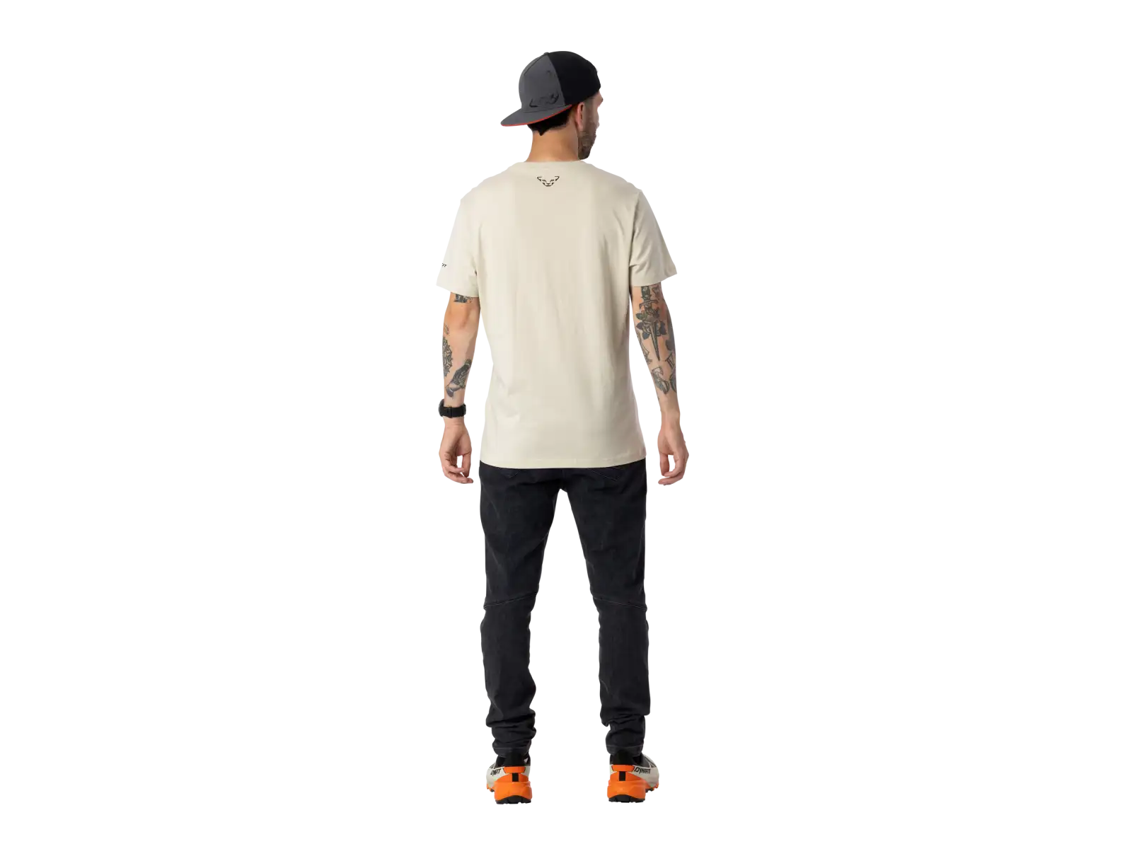 Dynafit Graphic Cotton pánske tričko krátky rukáv Overcast/Runners