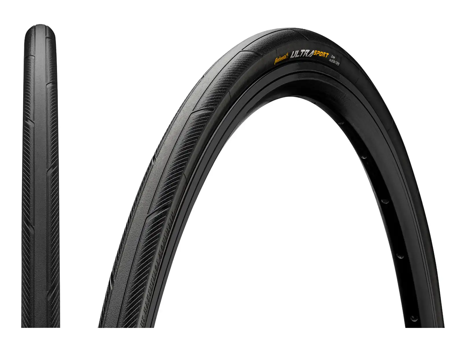 Cestná pneumatika Continental Ultra Sport 3 E-25 drôtová čierna