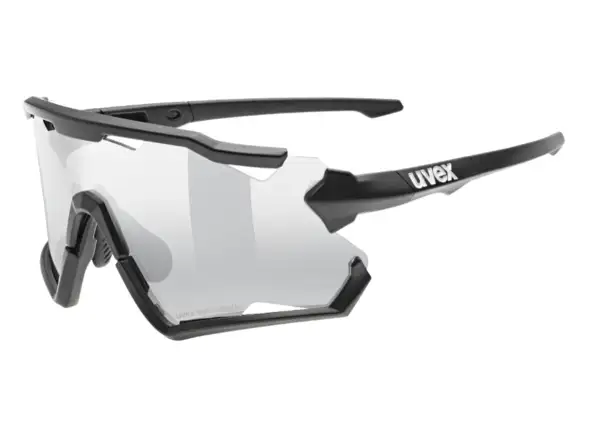 Uvex Sportstyle 228 Variomatic cyklistické okuliare Black Mat/LTM. Silver