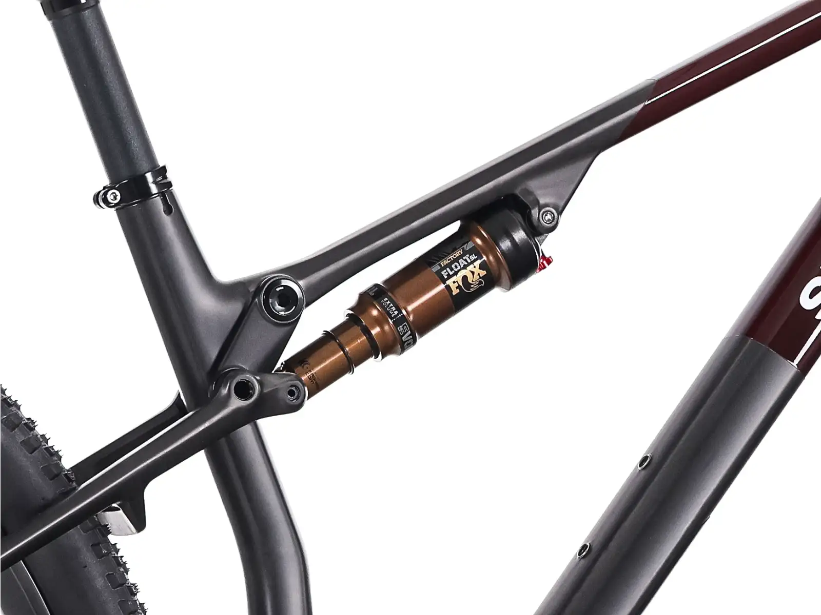 Superior XF 9.9 Team celoodpružený bicykel Red Carbon/ Matte Carbon