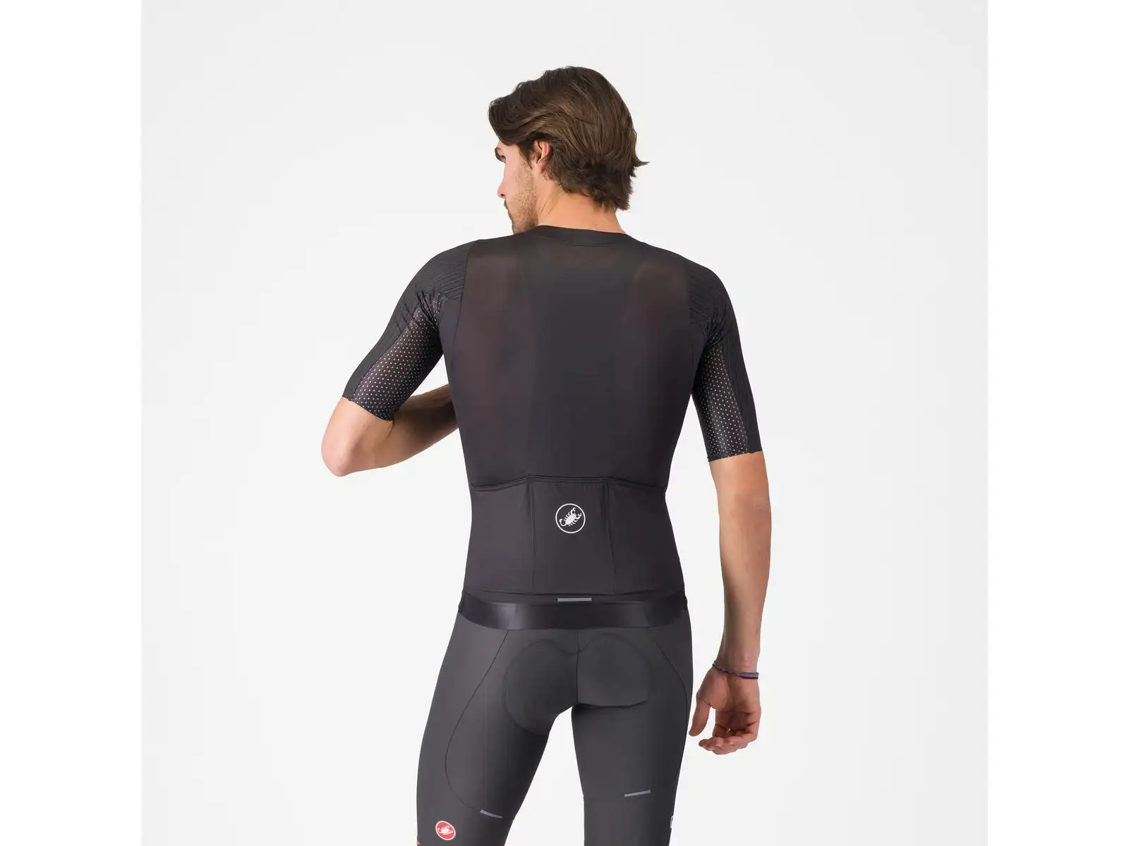 Castelli Giro Vintage Maglia Nera 34 pánsky dres krátky rukáv Nero