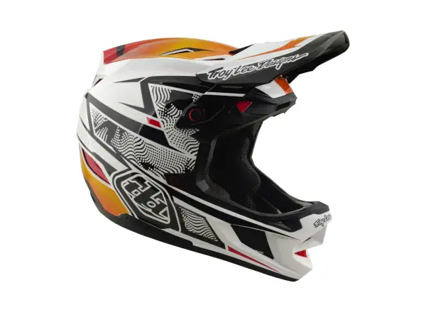Troy Lee Designs D4 Composite MIPS prilba Lined up White