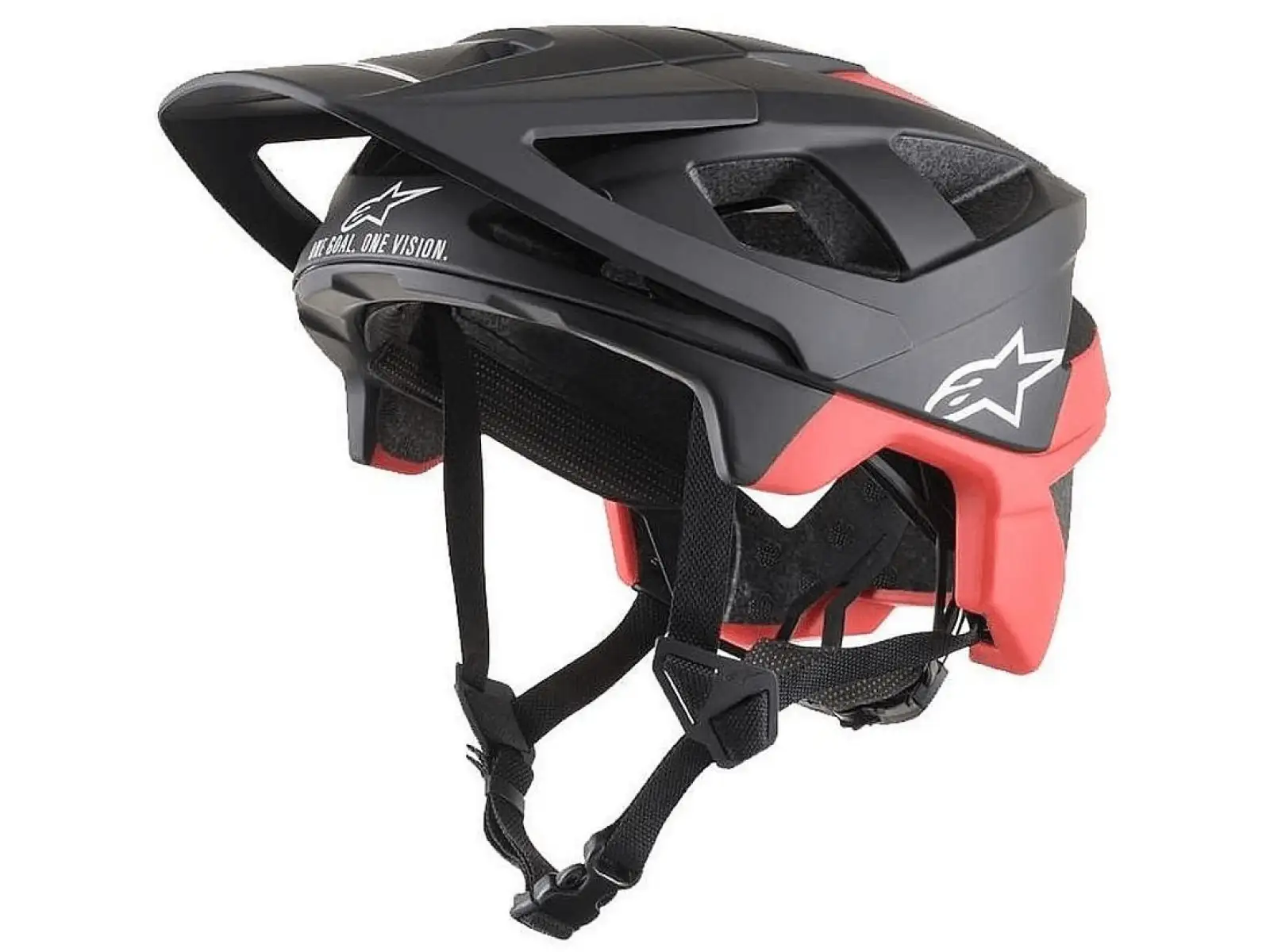 Alpinestars Vector PRO Atom prilba black/red matt