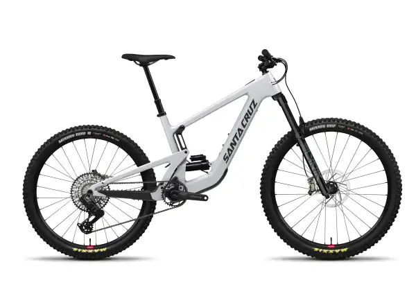 Santa Cruz Heckler SL 1 GX AXS CH celoodpružený elektrobicykel Matte Silver