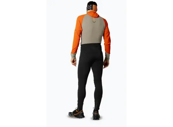 Dynafit Alpine Softshell Hybrid pánske bežecké nohavice Black Out