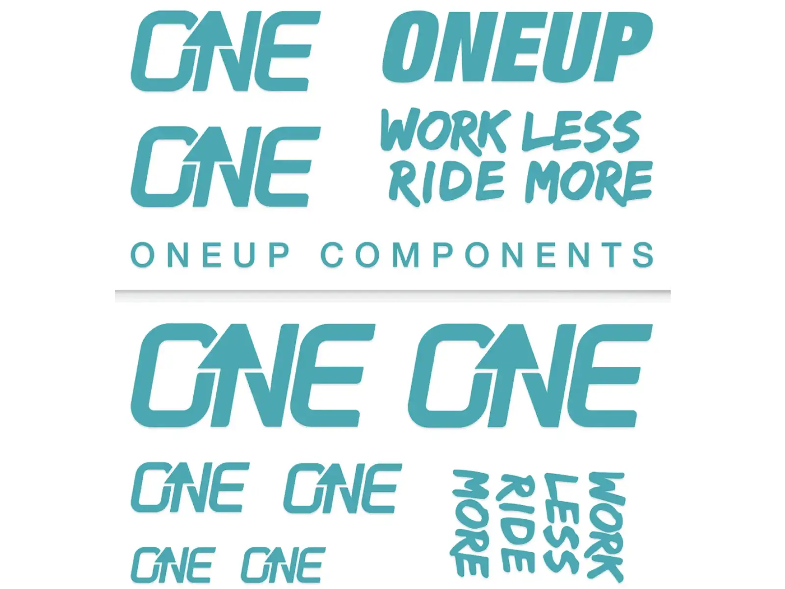 OneUp Decal Kit nálepky na riadidlá