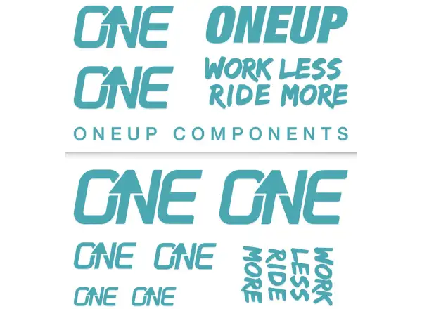OneUp Decal Kit nálepky na riadidlá