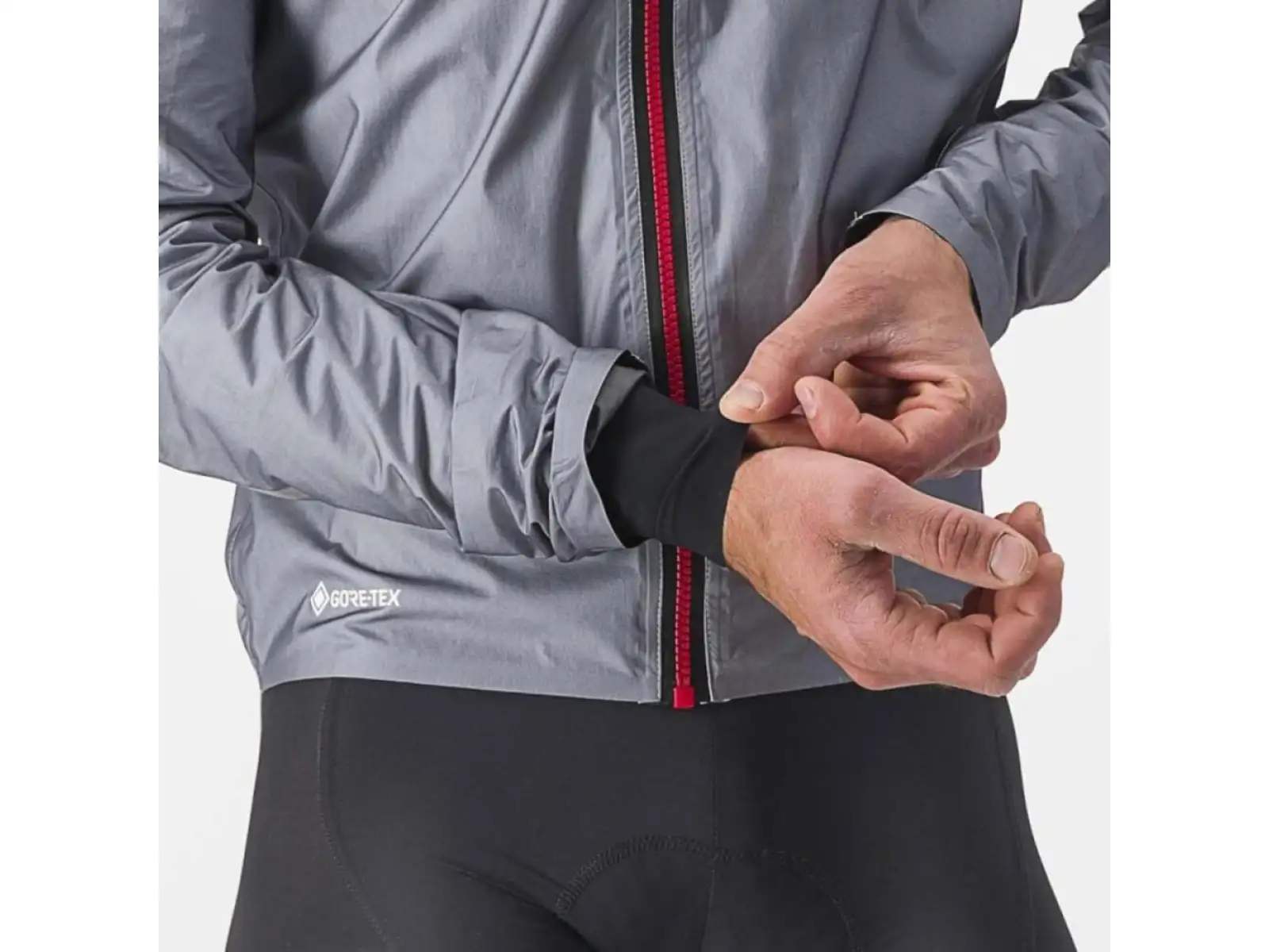 Castelli Tempesta Lite pánska bunda Šedá