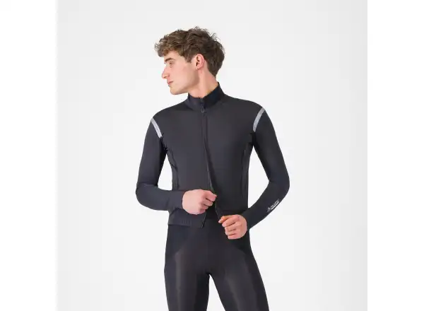 Castelli Perfetto RoS 3 Jacket pánska bunda Light Black/Silver Reflex