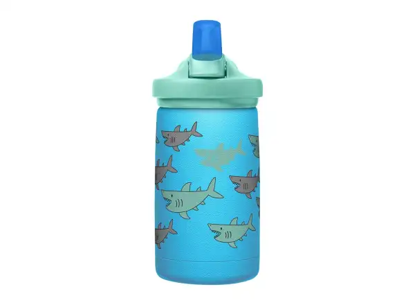 Camelbak Eddy+ Kids Vacuum Stainless fľaša 0,35 l School of Sharks
