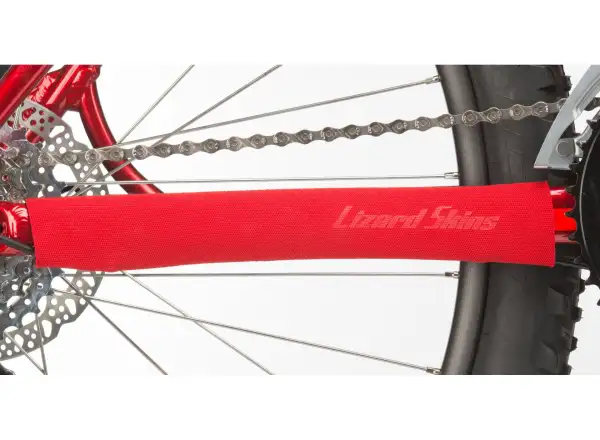 LIZARD SKINS ochrana rámu Small Neoprene Chainstay Protector Red