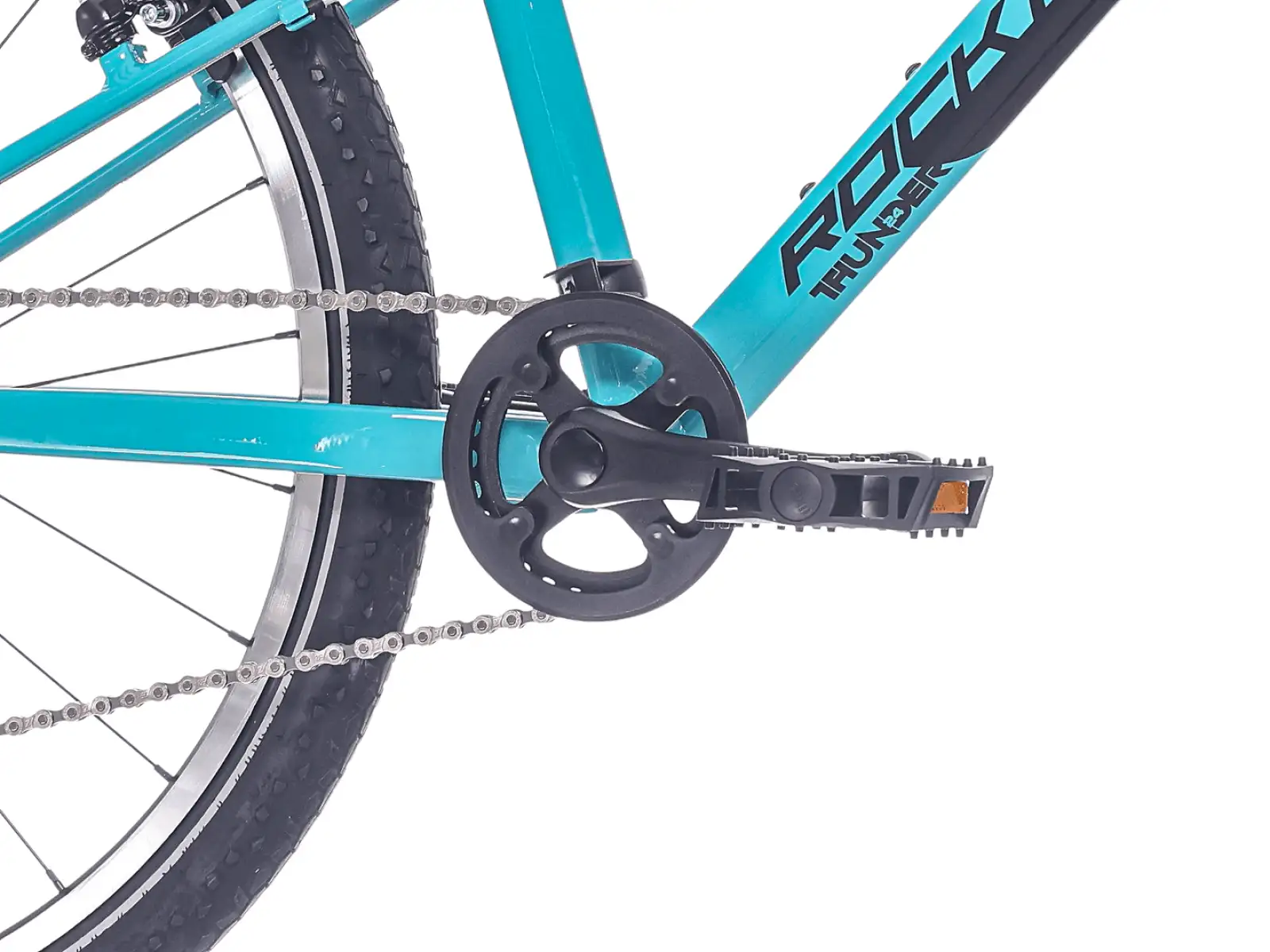 Rock Machine Thunder Jr. 24 VB detský bicykel Jade Blue
