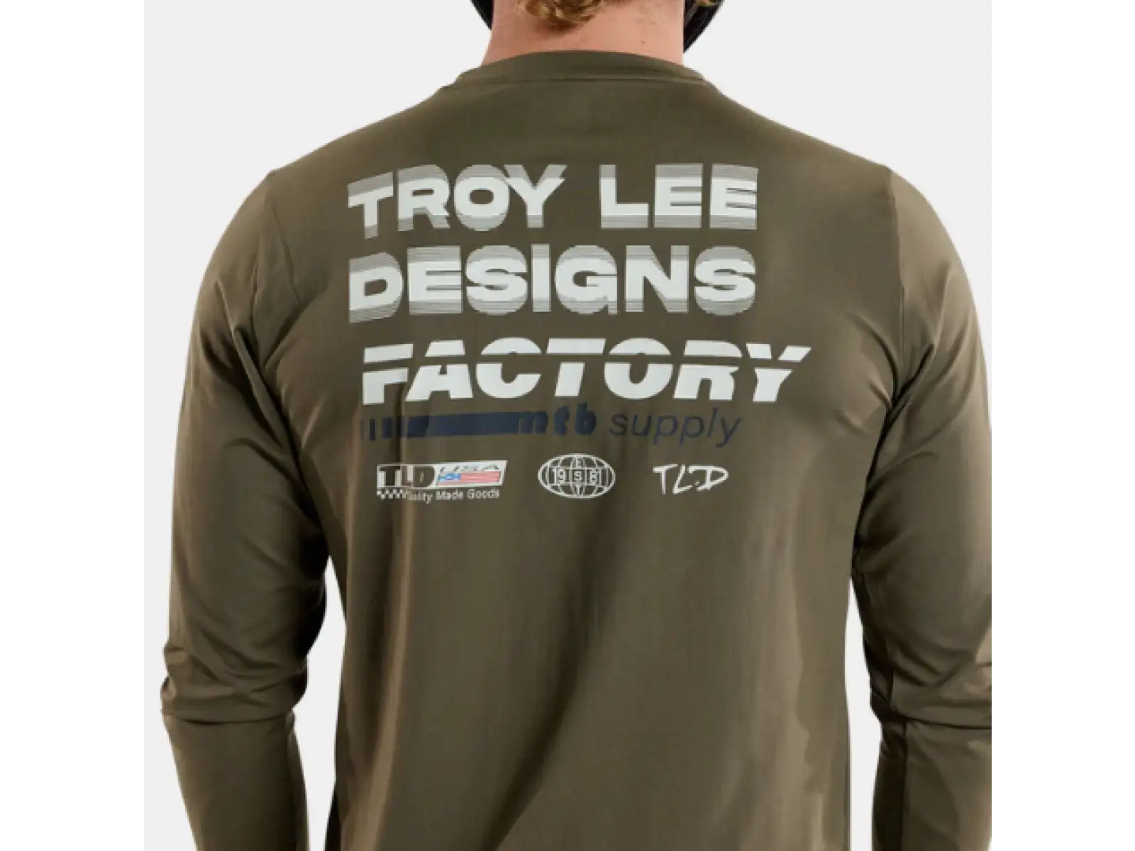 Troy Lee Designs Ruckus Ride Tee Factory pánsky dres dlhý rukáv Caper