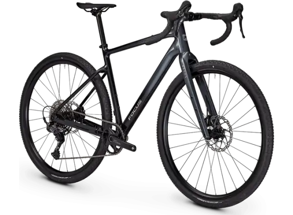 Focus Atlas 6.7 gravel bicykel Steelgrey/Diamondblack