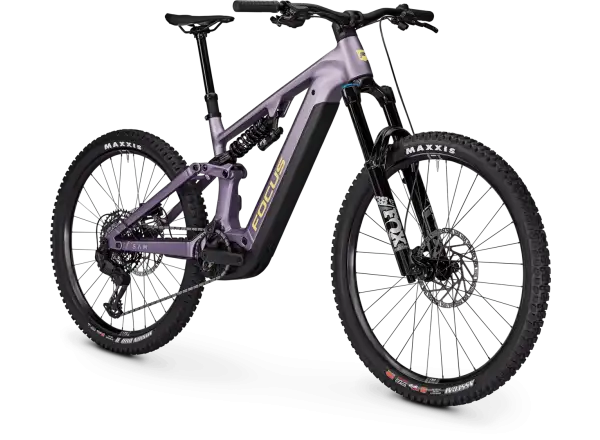 Focus SAM 8 800Wh celoodpružený elektrobicykel Lilac matt / Darklilac matt