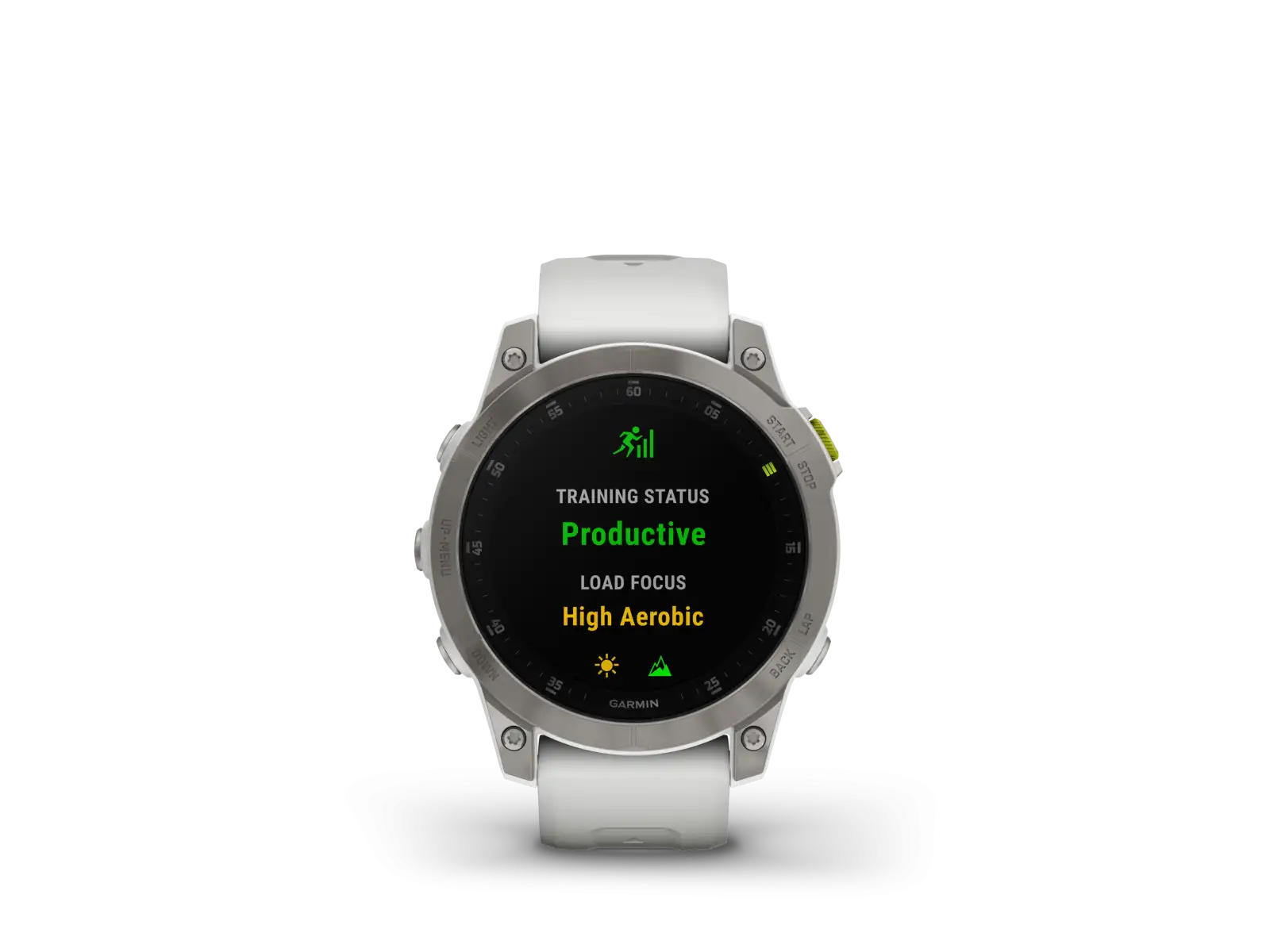 Garmin epix Gen 2 Sapphire Edition smart hodinky Titanium/White