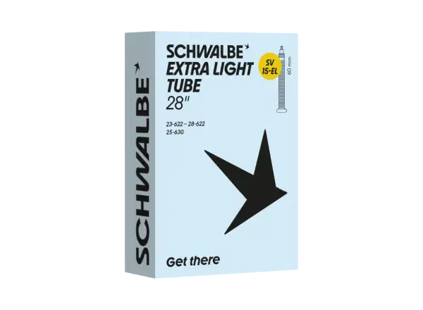 Schwalbe EXTRA LIGHT SV 15 duša 28"