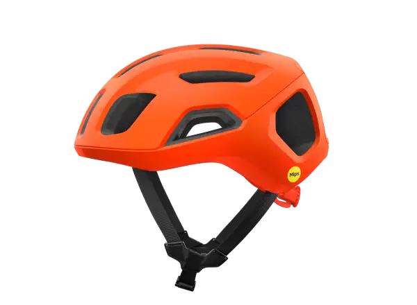 POC Ventral Air MIPS cestná prilba Fluorescent Orange Matt