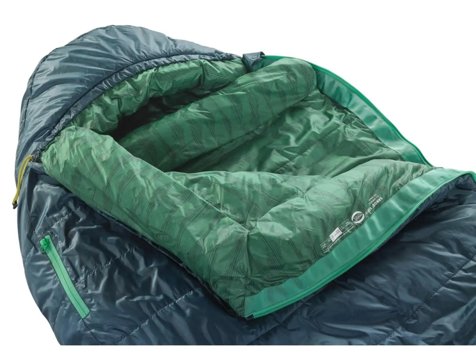 Therm-A-Rest Saros Regular Spacák 0°C modrošedý