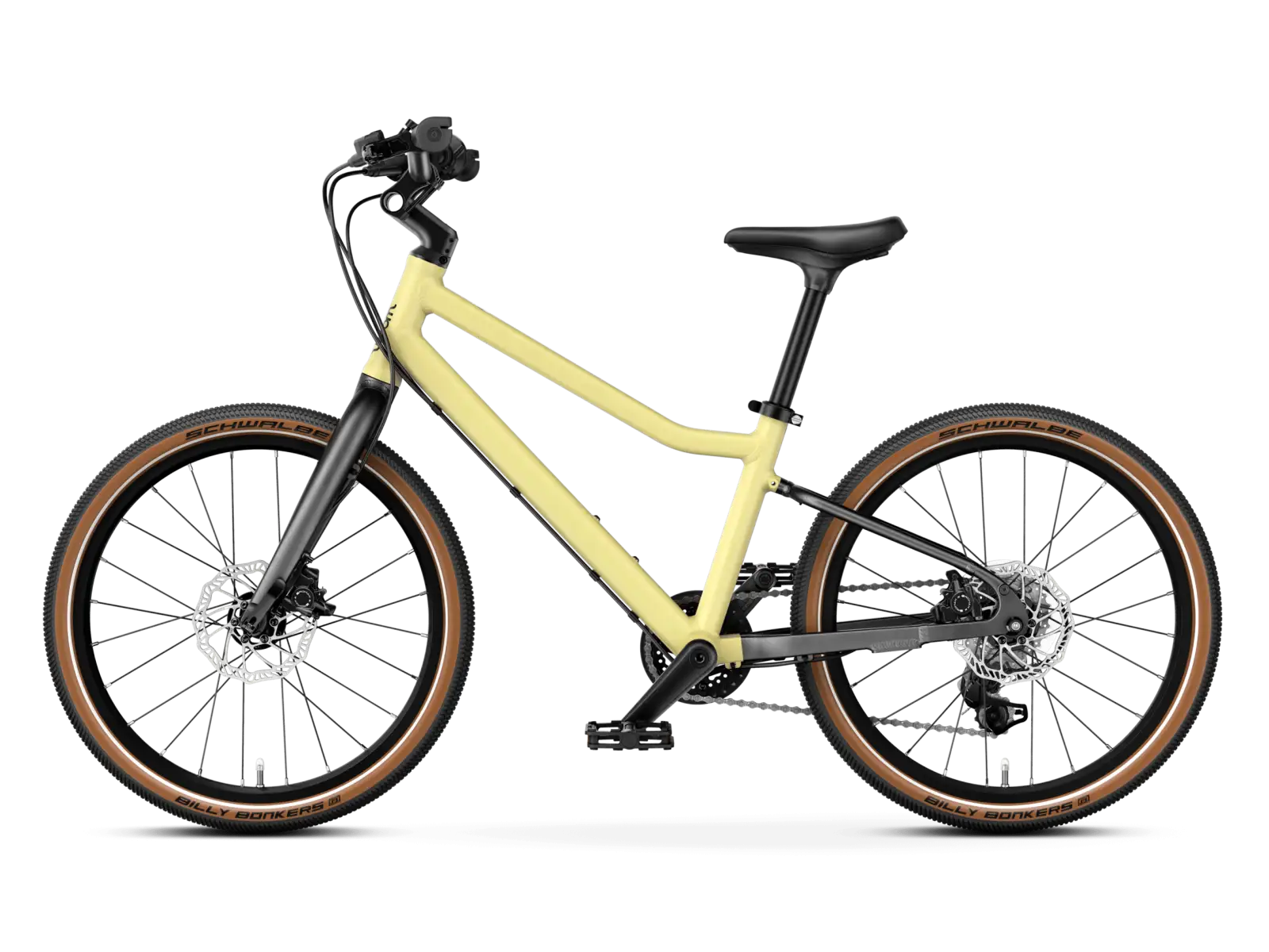 Woom 4 EXPLORE detský bicykel mellow yellow