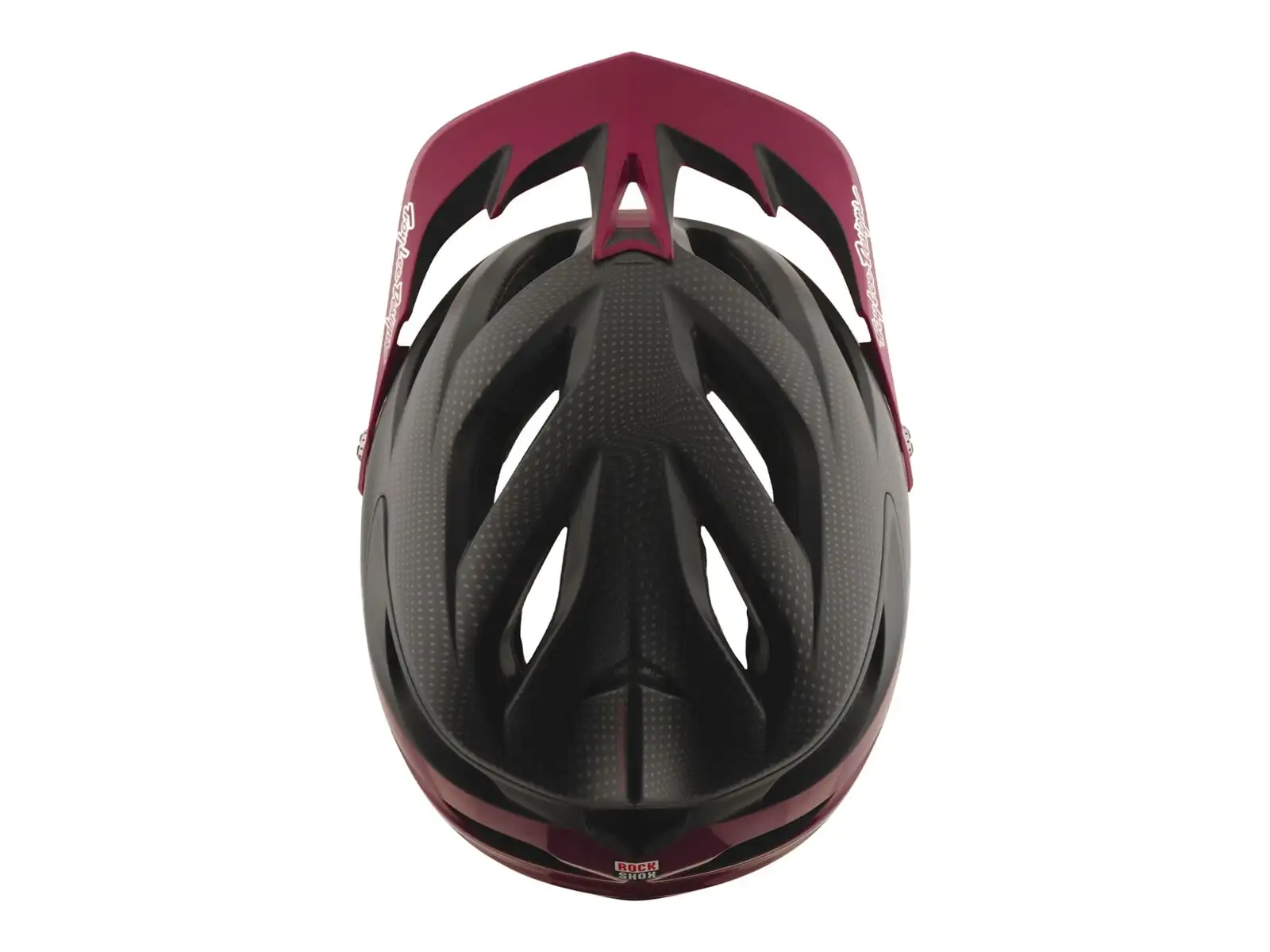 Troy Lee Designs x SRAM A3 prilba Radioscape Black/Berry