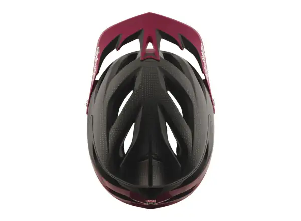Troy Lee Designs x SRAM A3 prilba Radioscape Black/Berry