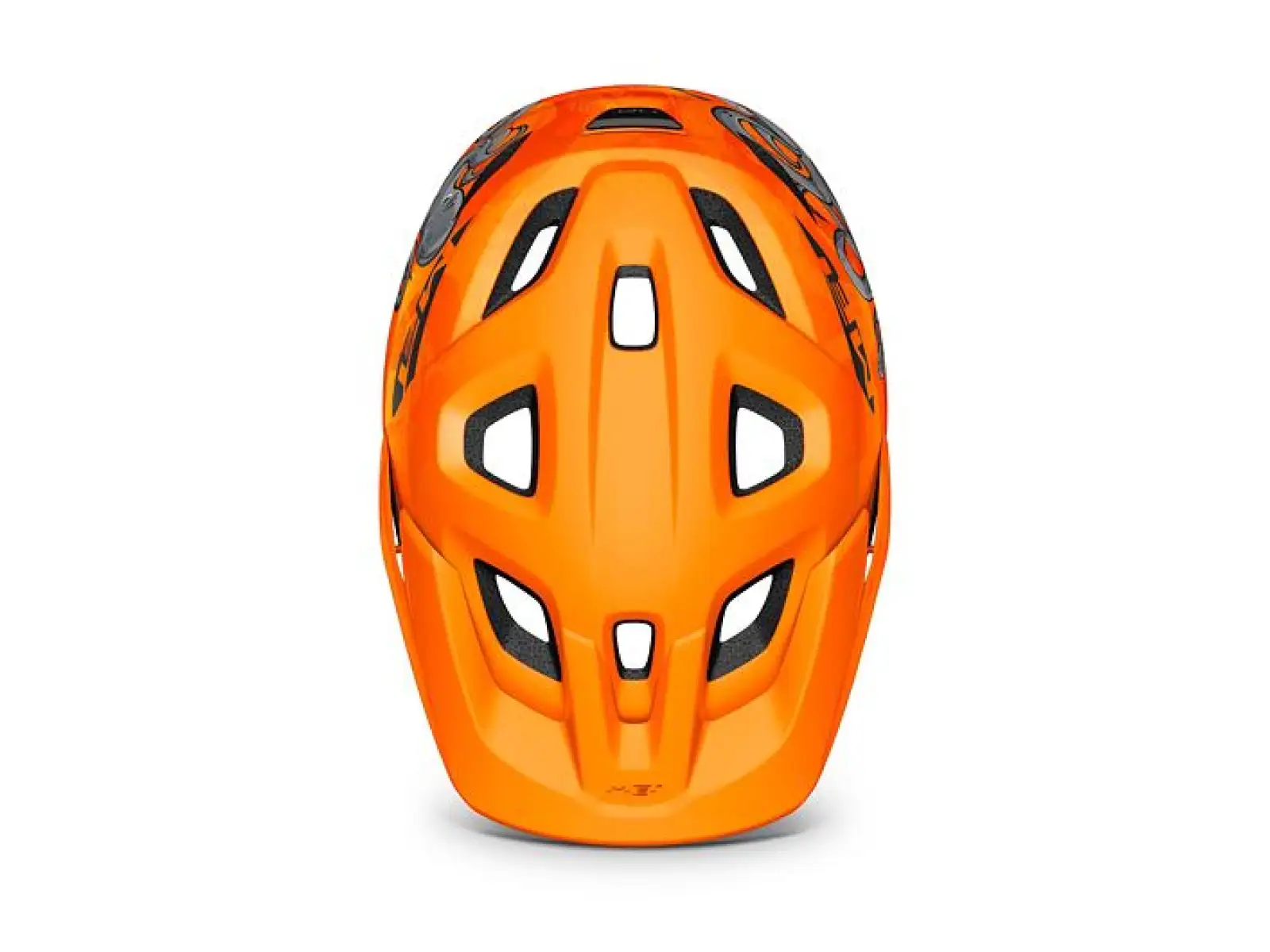 Prilba MET Eldar junior vo veľkosti chobotnice/oranžovej. Uni (52-57 cm)