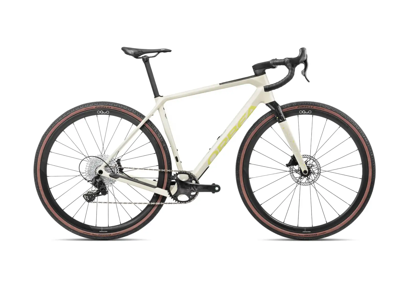 Orbea Terra M22TEAM 1X gravel bicykel Ivory White/Spicy Lime