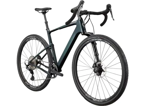 Cannondale Topstone Carbon 2 Lefty gravel bike Green vel. M