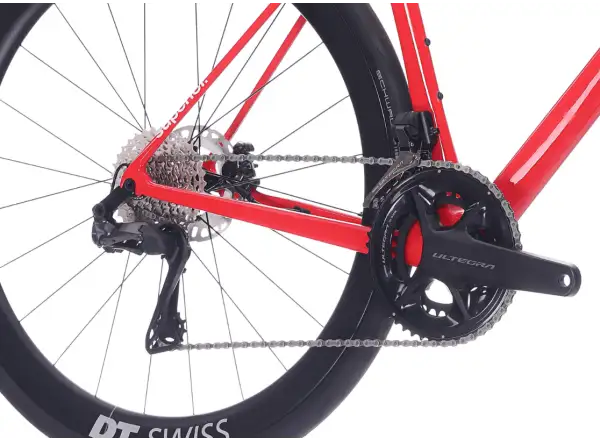 Superior RR 9.8 bicykel cestný bicykel Gloss Red / White