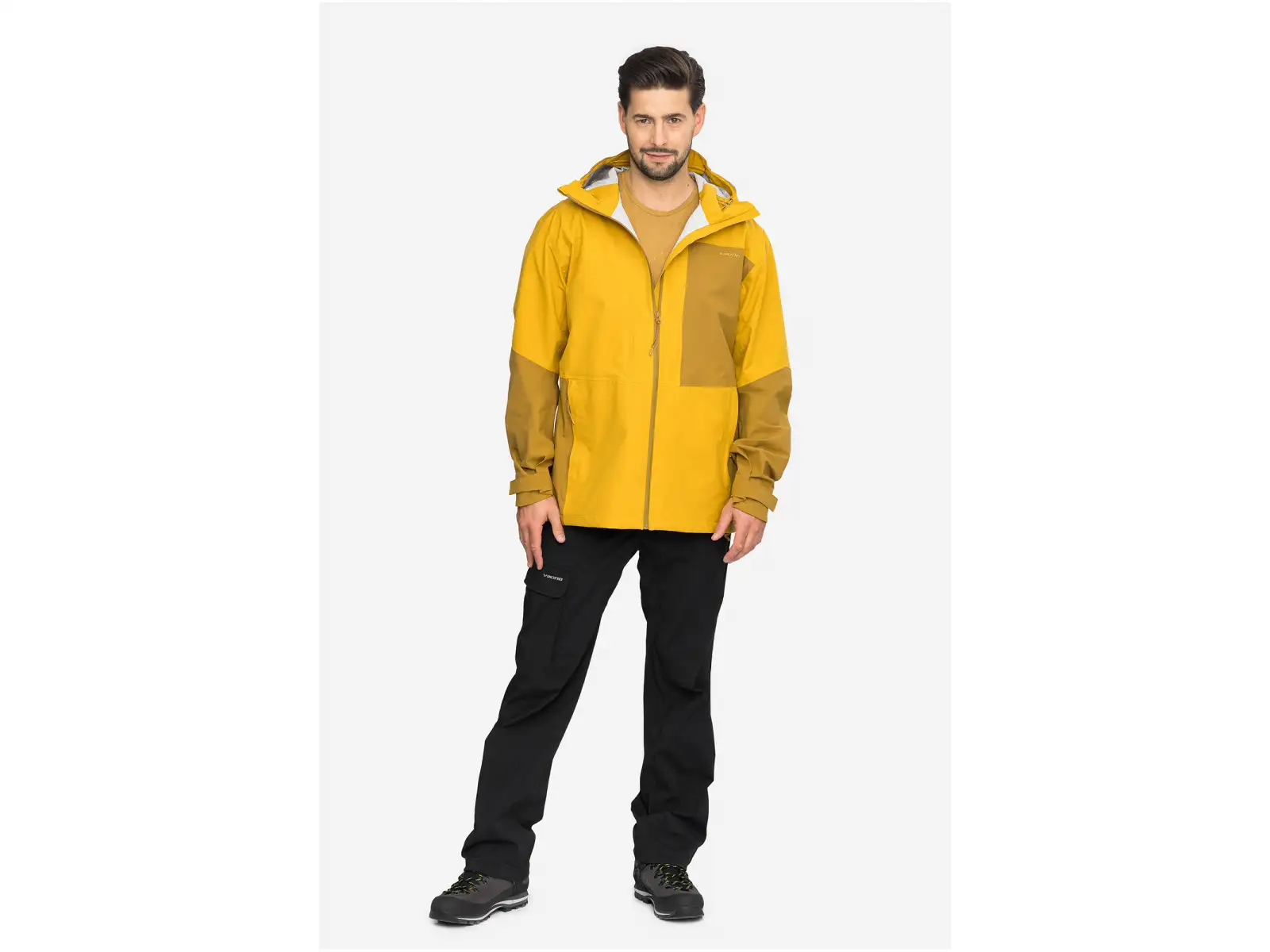 Viking Numani pánska bunda Brown/Yellow