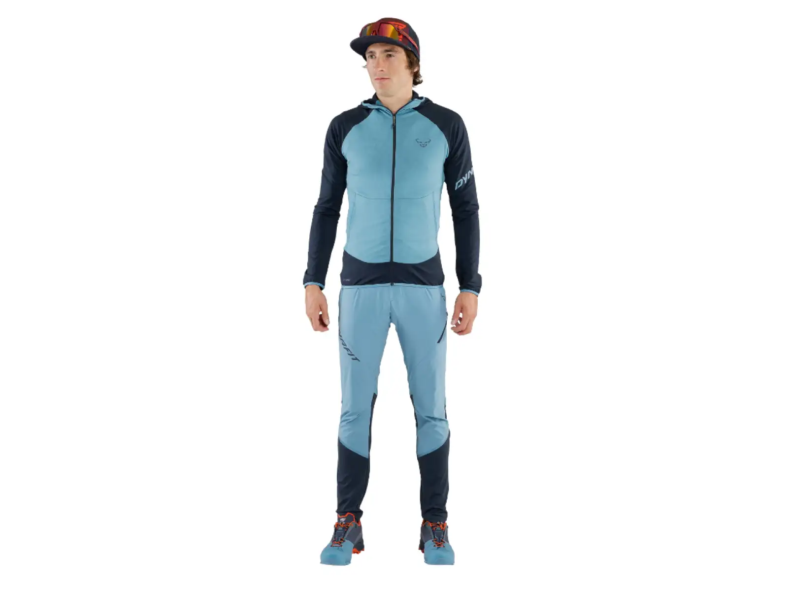 Dynafit Transalper Light Polartec pánska mikina Blueberry/Storm Blue