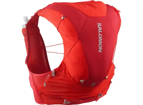 Salomon ADV Skin 12 Set bežecká vesta Flame Scarlet/Haute Red