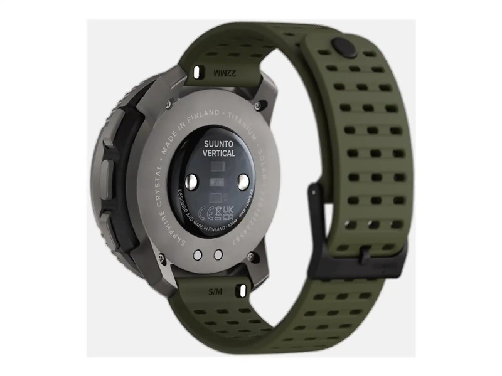 Suunto Vertical Titanium Solar inteligentné hodinky Forest.