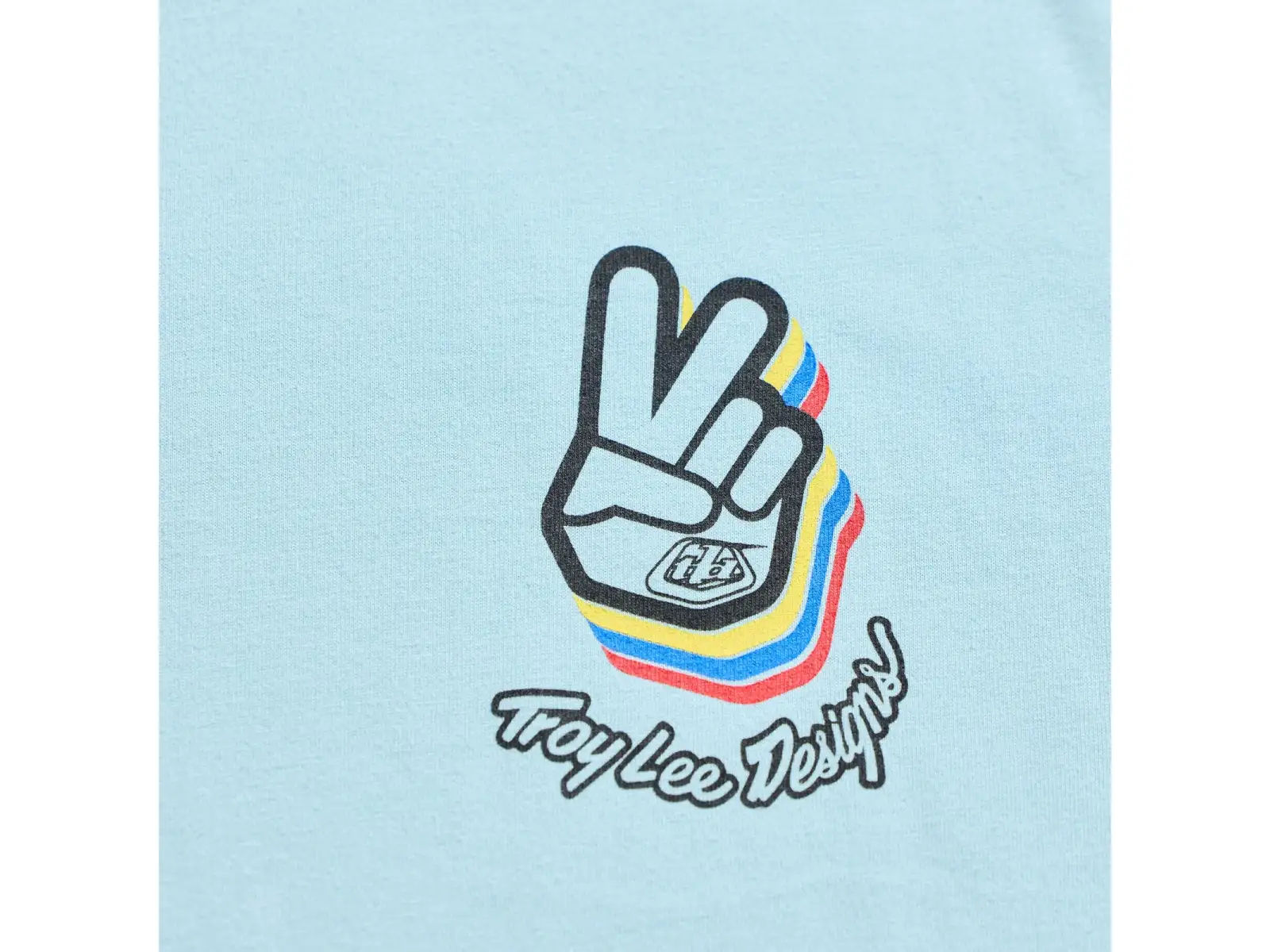 Troy Lee Designs Deuces pánske tričko krátky rukáv Dawn blue
