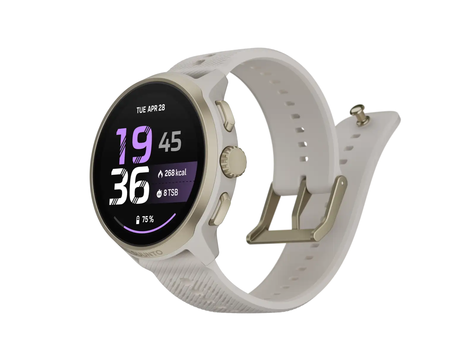 Suunto Run 2 inteligentné hodinky 64 GB Feather Gold