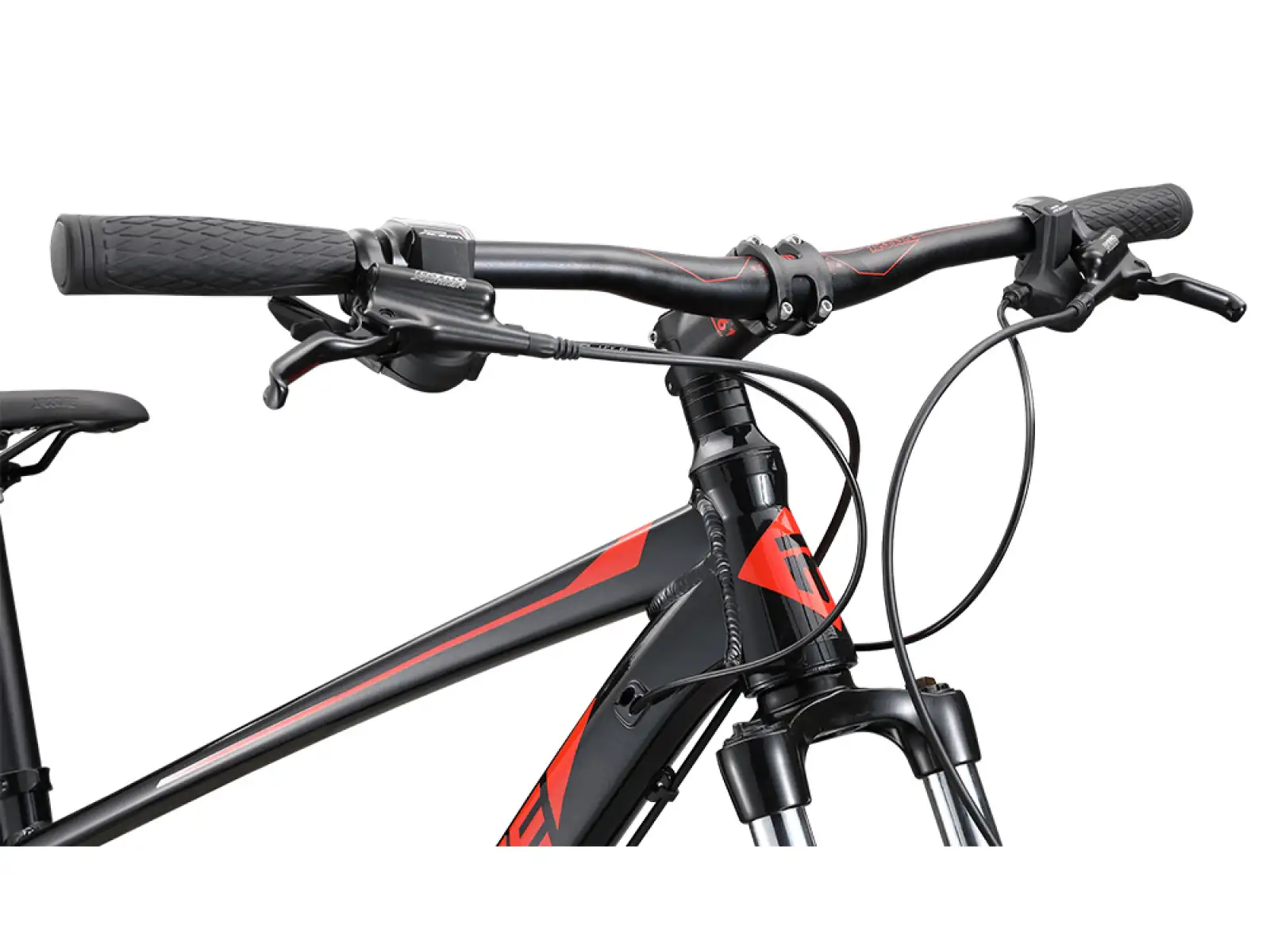 Horský bicykel Mongoose Tyax 29 Sport Black/Red