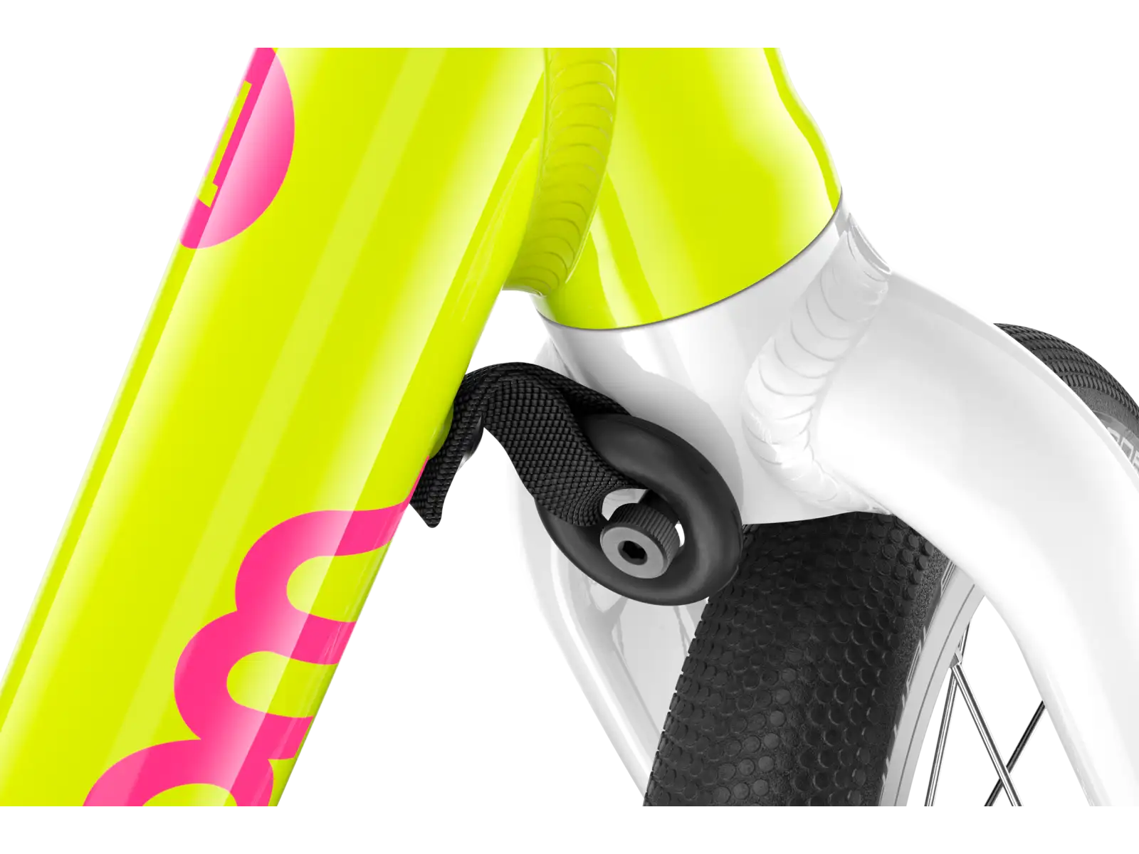 Woom GO 1 detské odrážadlo neon lime