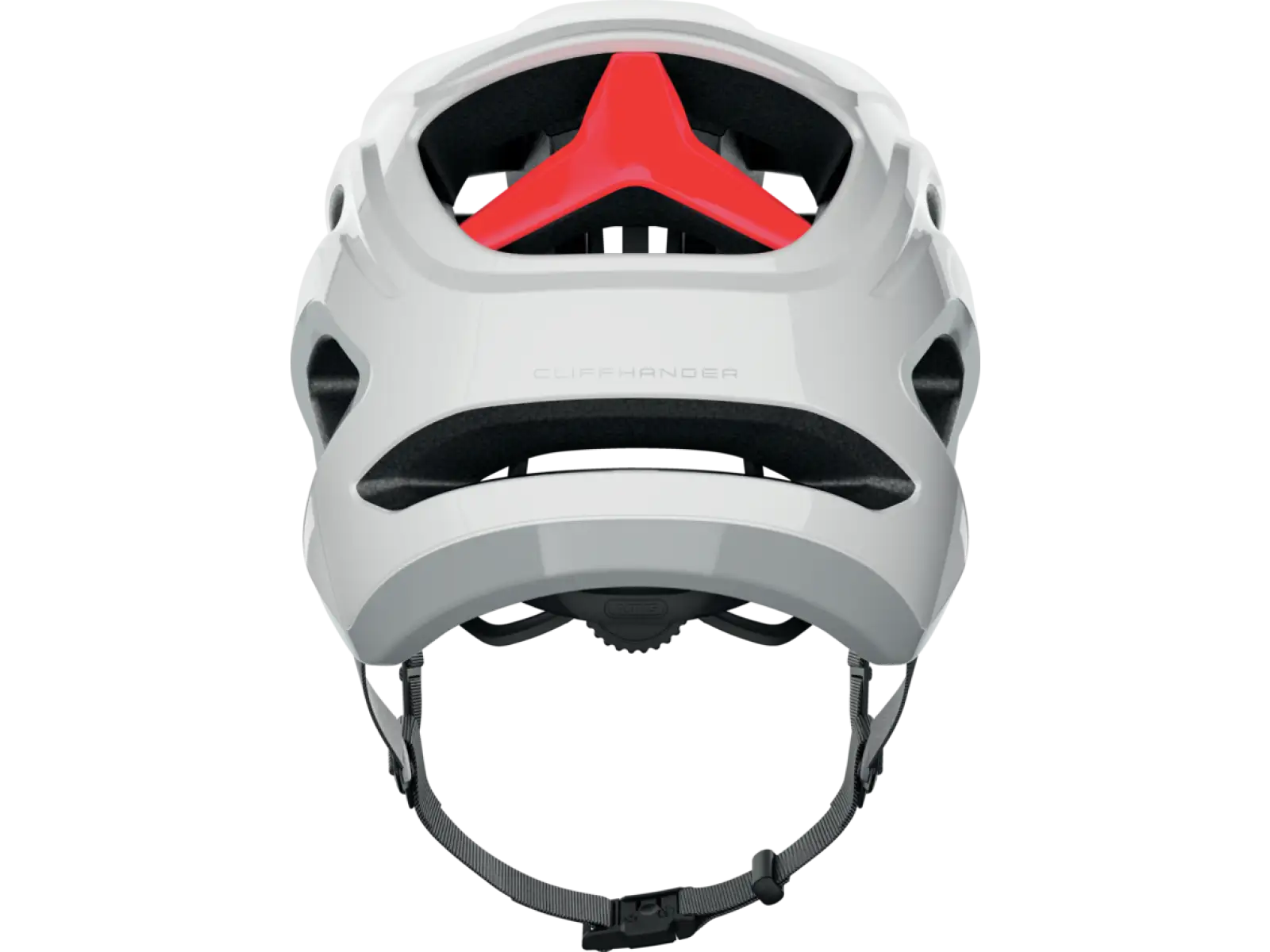 Abus Cliffhanger MTB prilba Shiny White